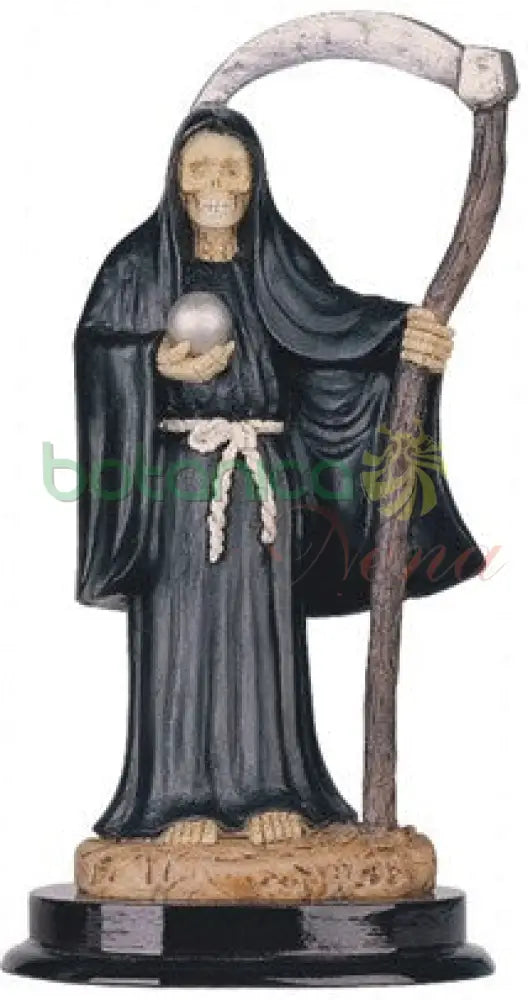 Santa Muerte 5’’Alto Negra 5’’H