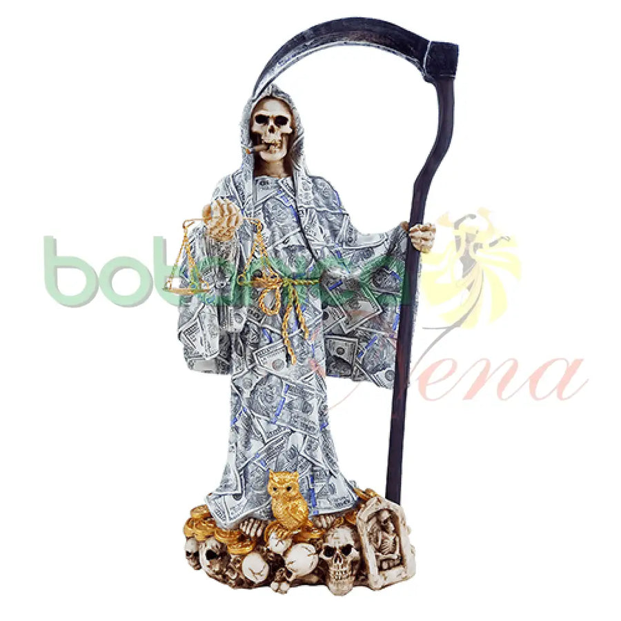 Santa Muerte del Dinero y Balanza 12'Alto - Botanica Nena