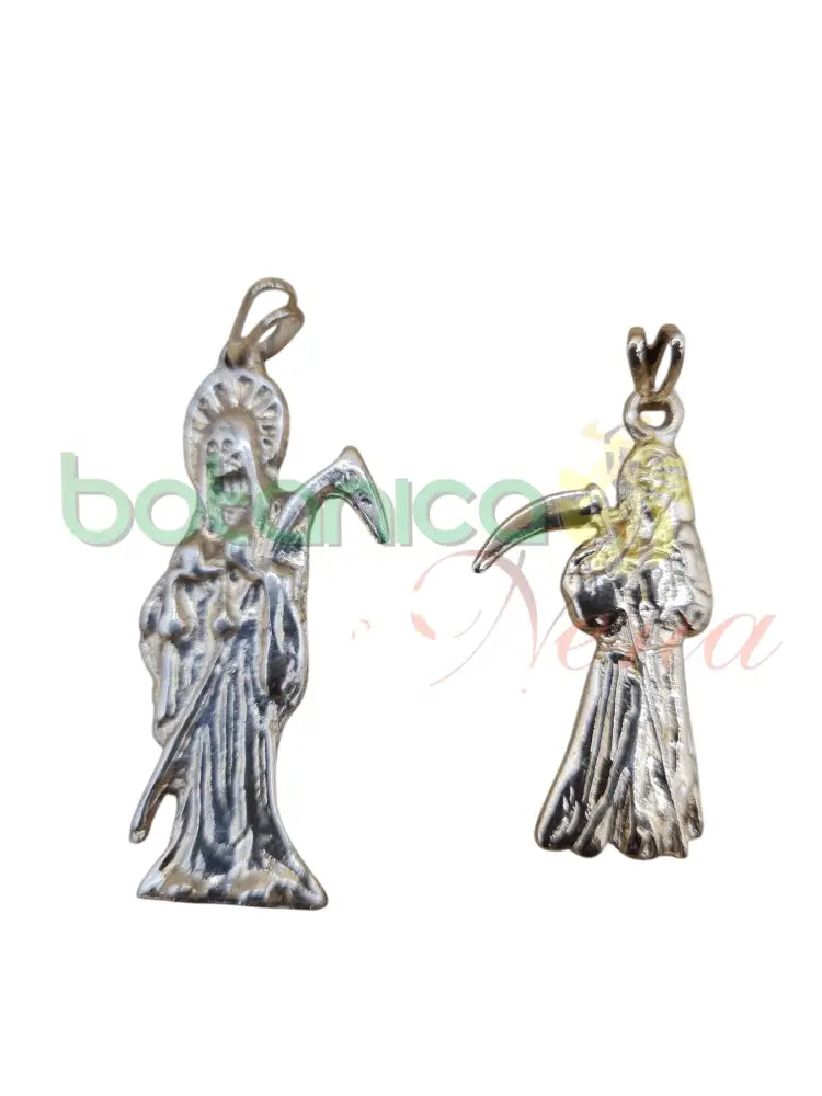 Santa Muerte dije / pendiente baño de Oro - Botanica Nena