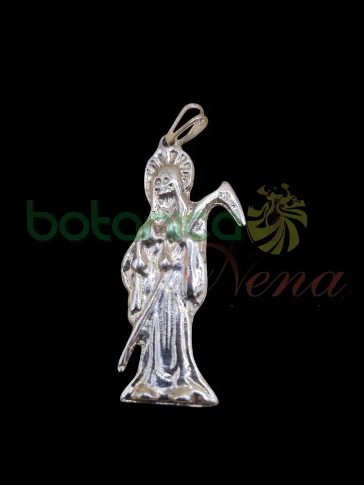 Santa Muerte dije / pendiente baño de Oro - Botanica Nena