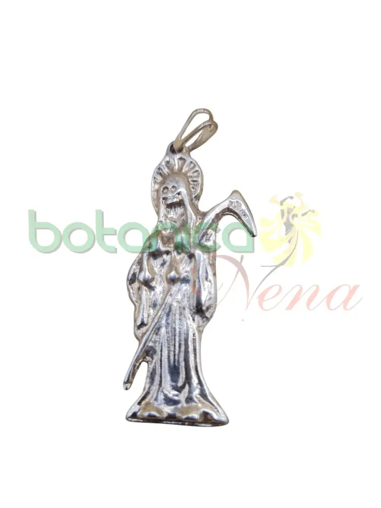 Santa Muerte dije / pendiente baño de Oro - Botanica Nena