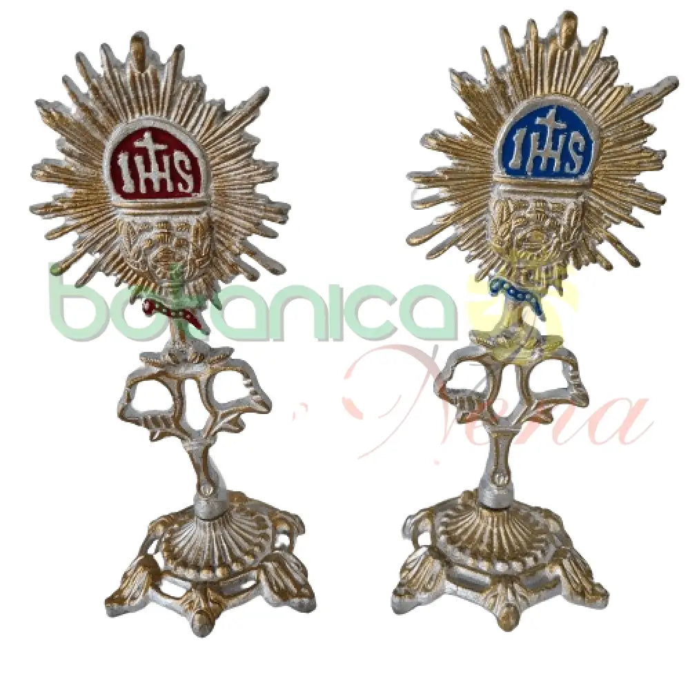 Santisimo plateados y dorados 12"Alto - Botanica Nena