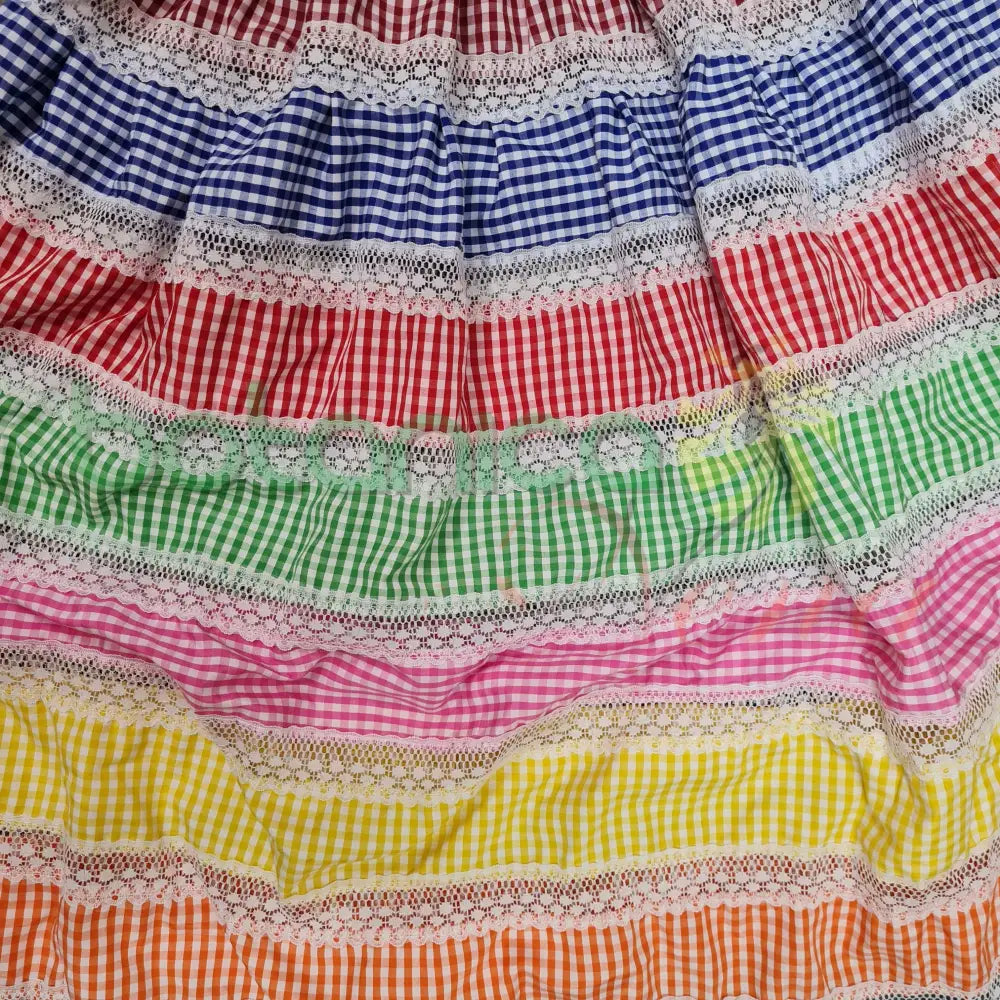 Saya Guinga de siete (7) colores - Botanica Nena