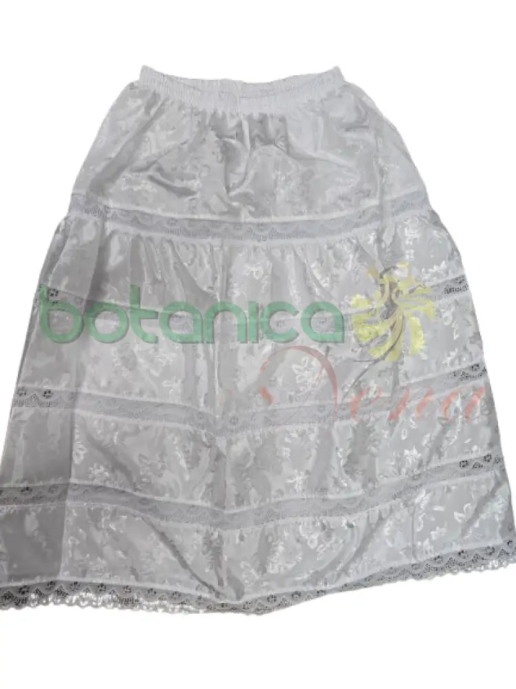 Saya Iyawo Blanca - 30’’Alto Blanca con Encajes