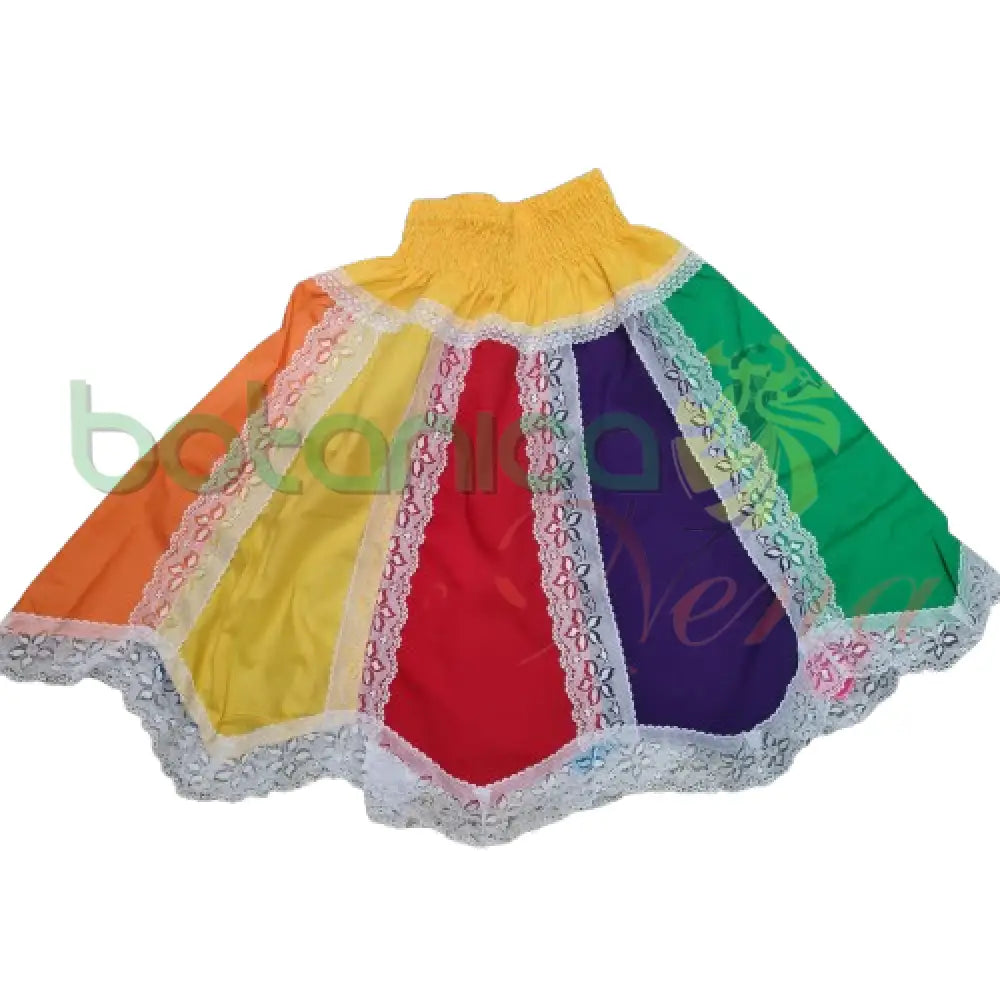 Saya nueve (9)colores Franjas verticales