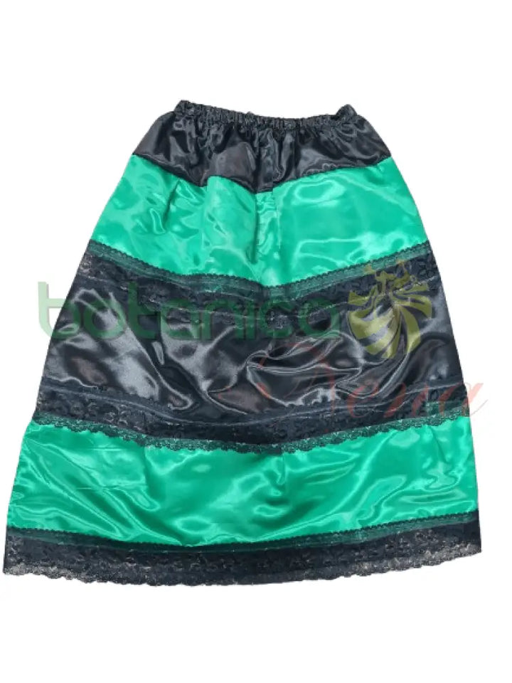 Saya tela Satin con encaje - Botanica Nena