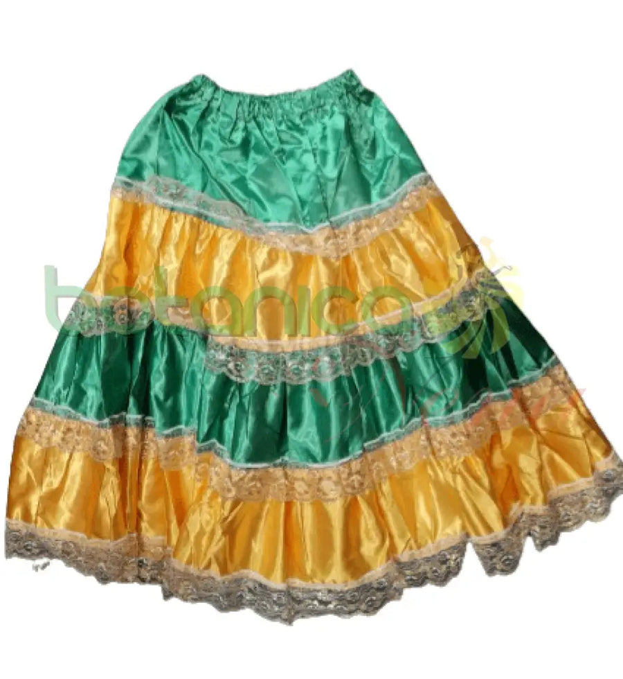 Saya tela Satin con encaje - Botanica Nena