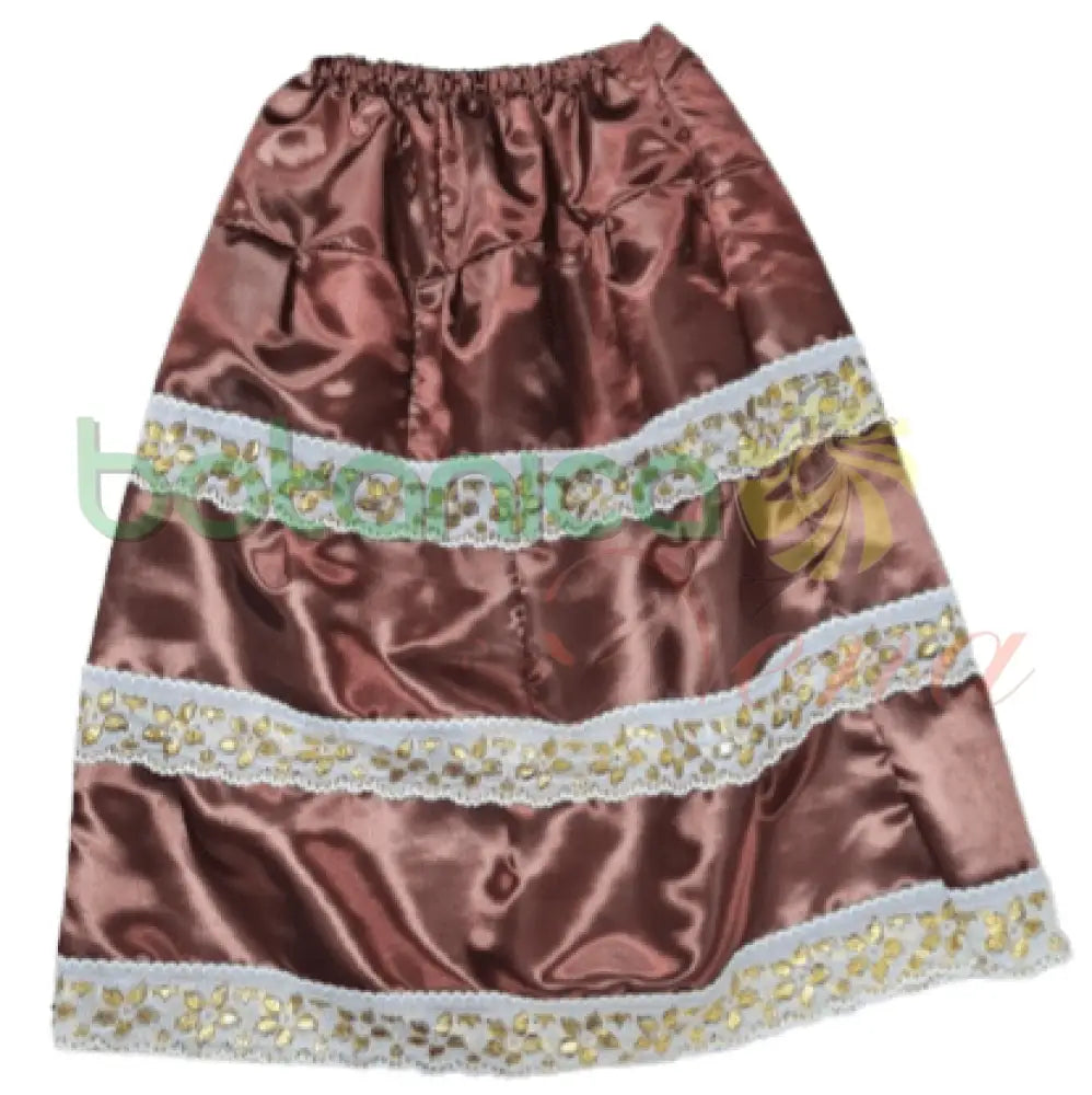 Saya tela Satin con encaje - Botanica Nena