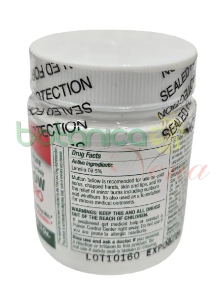 Sebo de Carnero 2 oz - Mutton Tallow