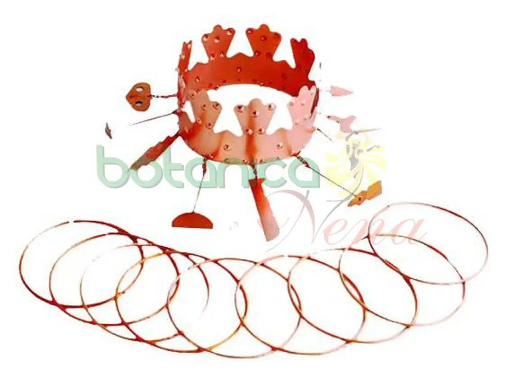 Copper Oya ritual tools and bangles for Santería