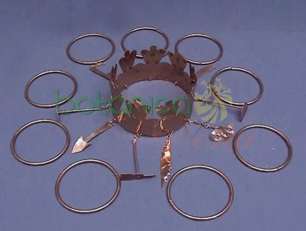 Orisha Oya altar accessories set in copper