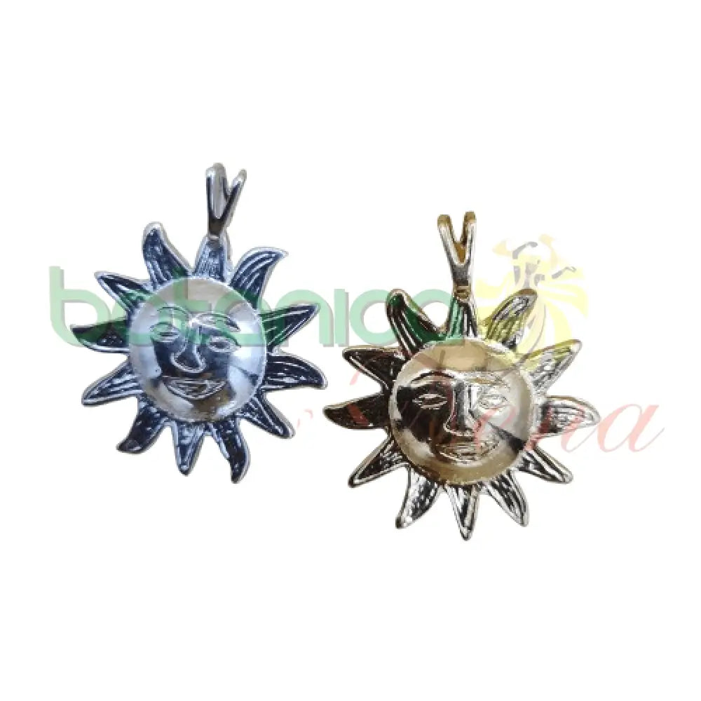 Sol Grande Baño de Plata Y Oro  1-4" L - Botanica Nena