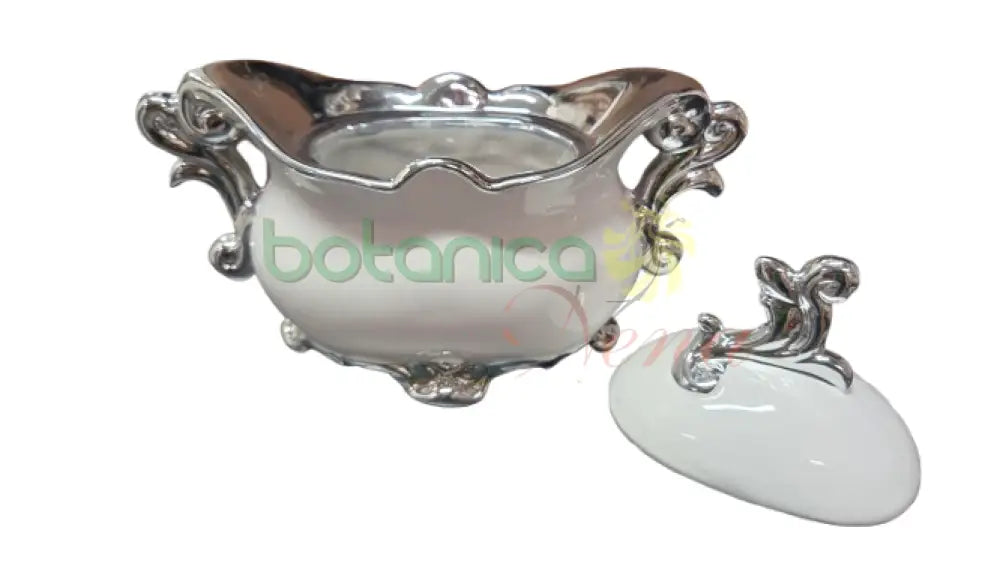 Sopera Obatala Pequena Blanca 12’W x 9+’H