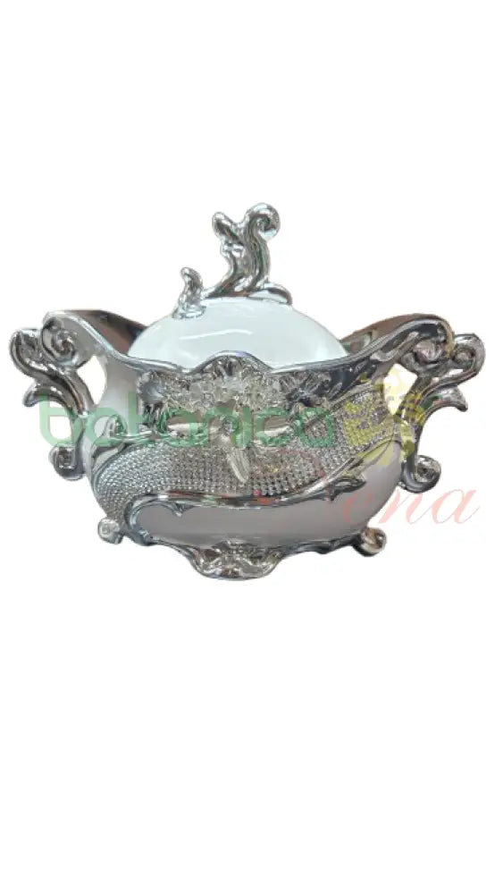 Sopera Obatala Pequena Blanca 12’W x 9+’H