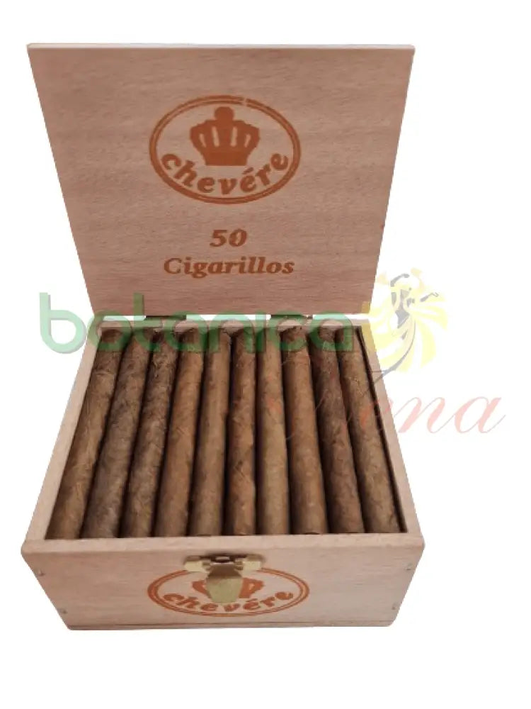Tabaco Chevere Caja de Madera X 50 - Botanica Nena