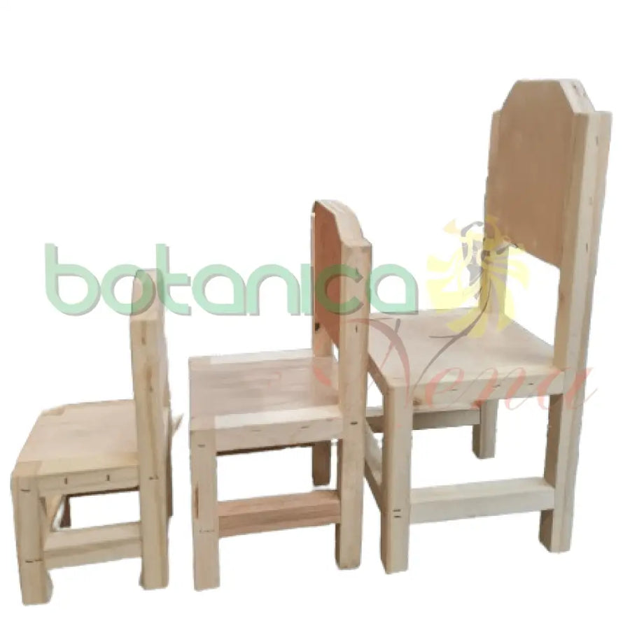 Taburetes (silla)De Madera 3 Tamaños - Botanica Nena