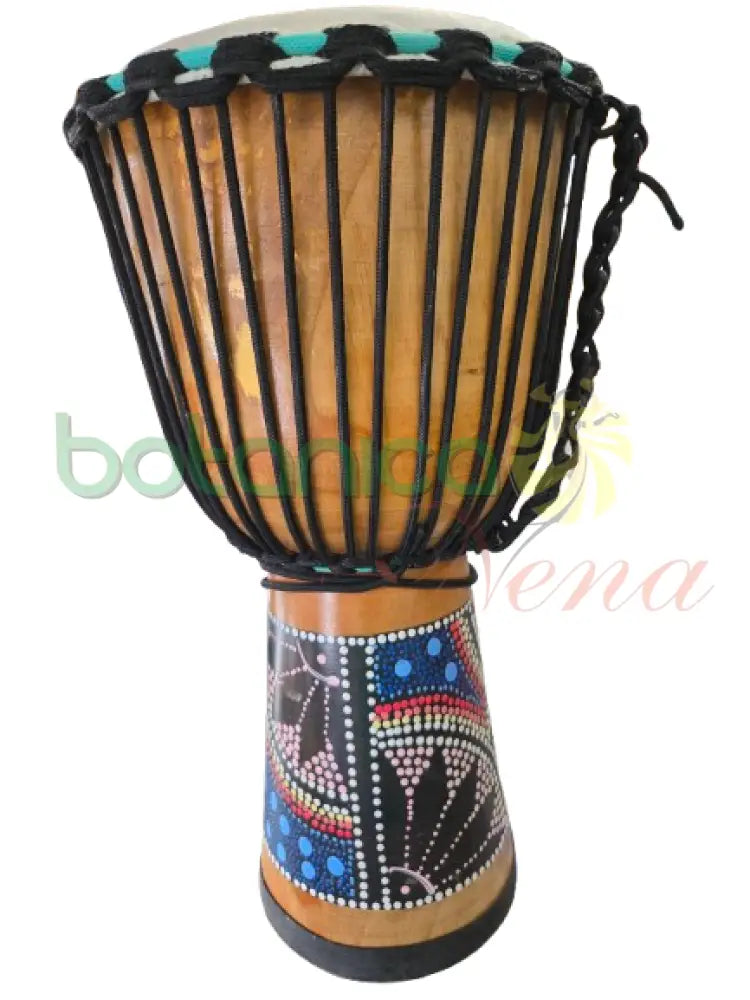 Tambor de Madera y Cuero 20’’X10