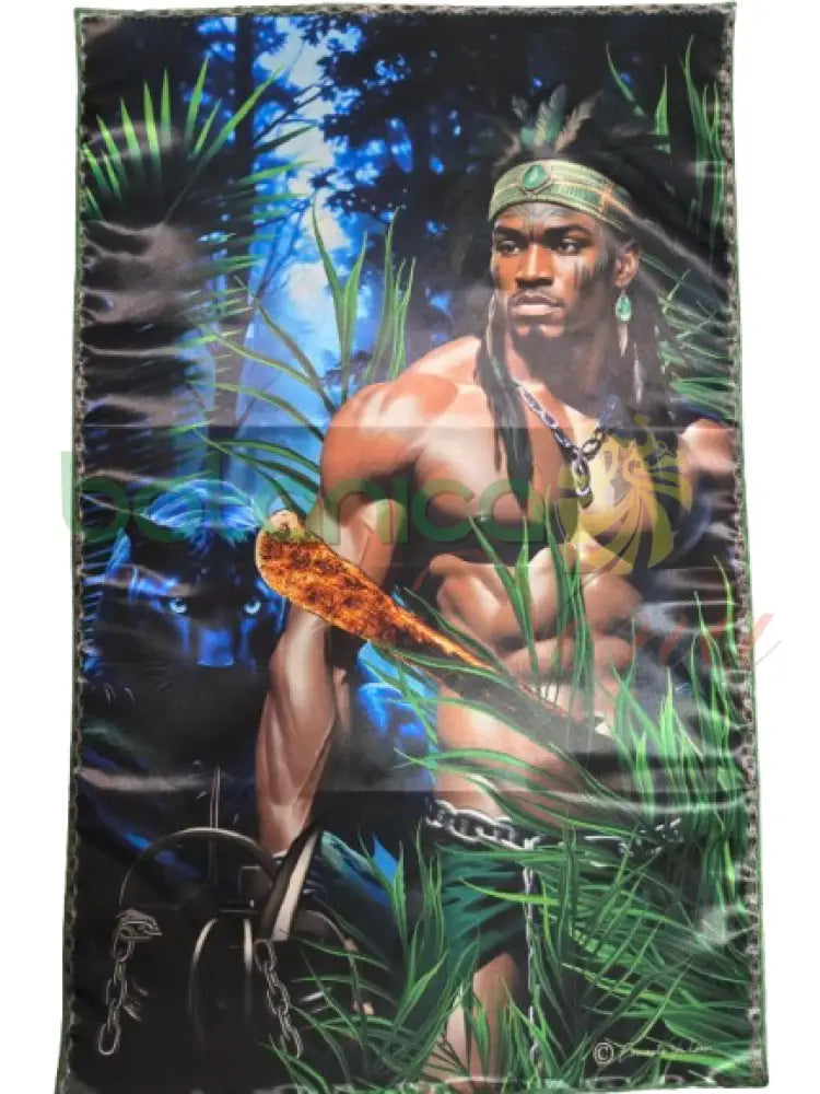 Tapiz Orishas Oggun 35’’H x 21’’W