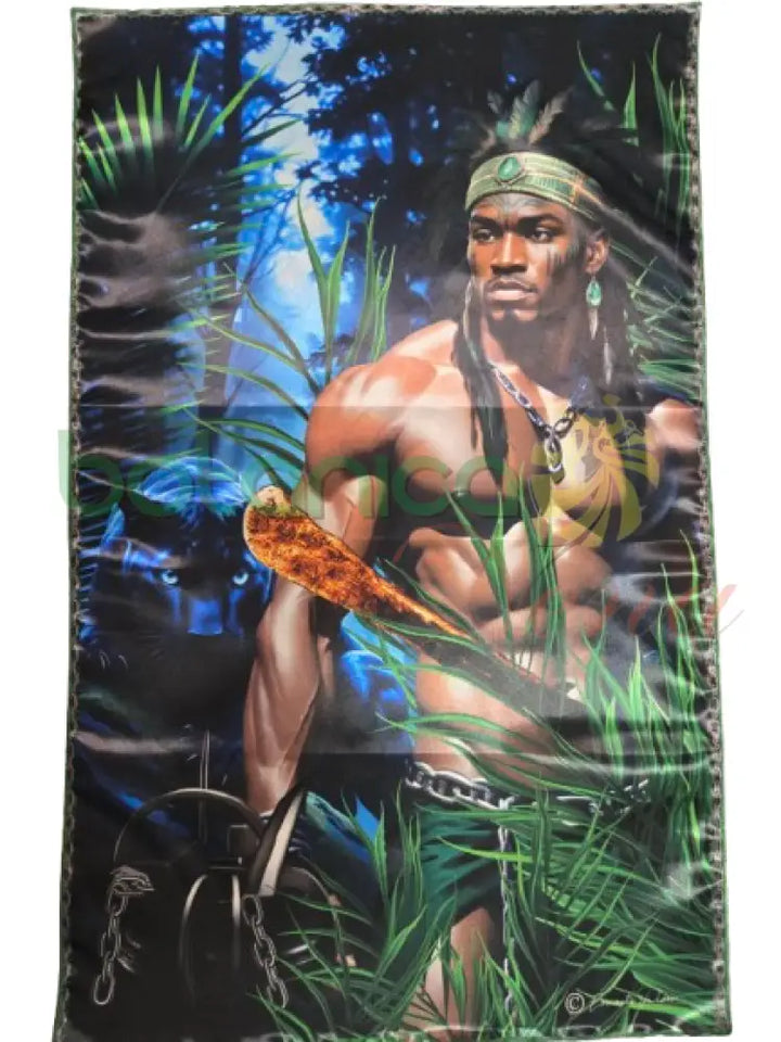 Tapiz Orishas Oggun 35’’H x 21’’W