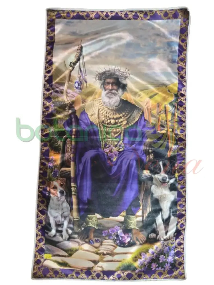 Tapiz Orishas San Lazaro 32’’H x 17’’W