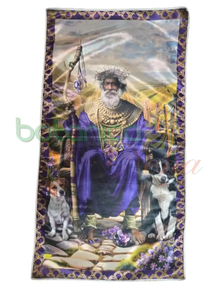 Tapiz Orishas San Lazaro 32’’H x 17’’W