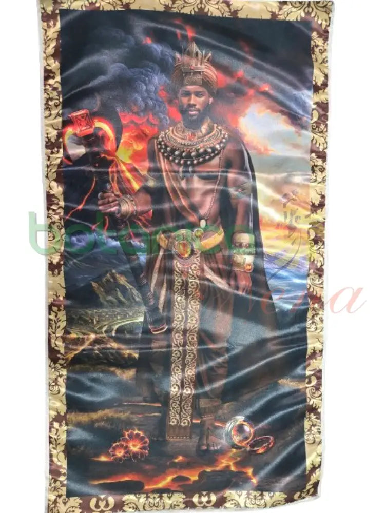 Tapiz Orishas Shango 32’’H x 17’’W