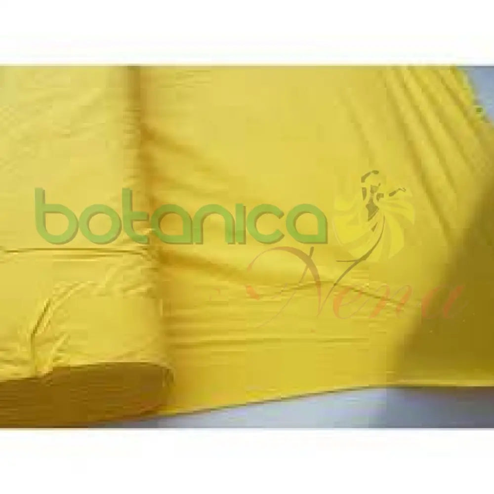 Tela Amarilla de Algodon por Yarda - Botanica Nena