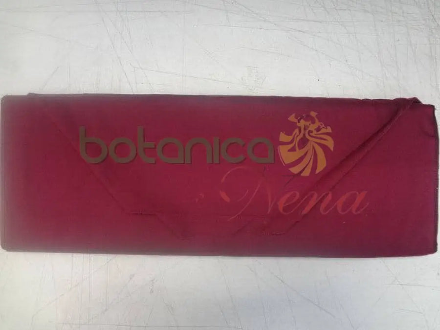 Tela Rojo Vino de Algodon por Yarda - Botanica Nena