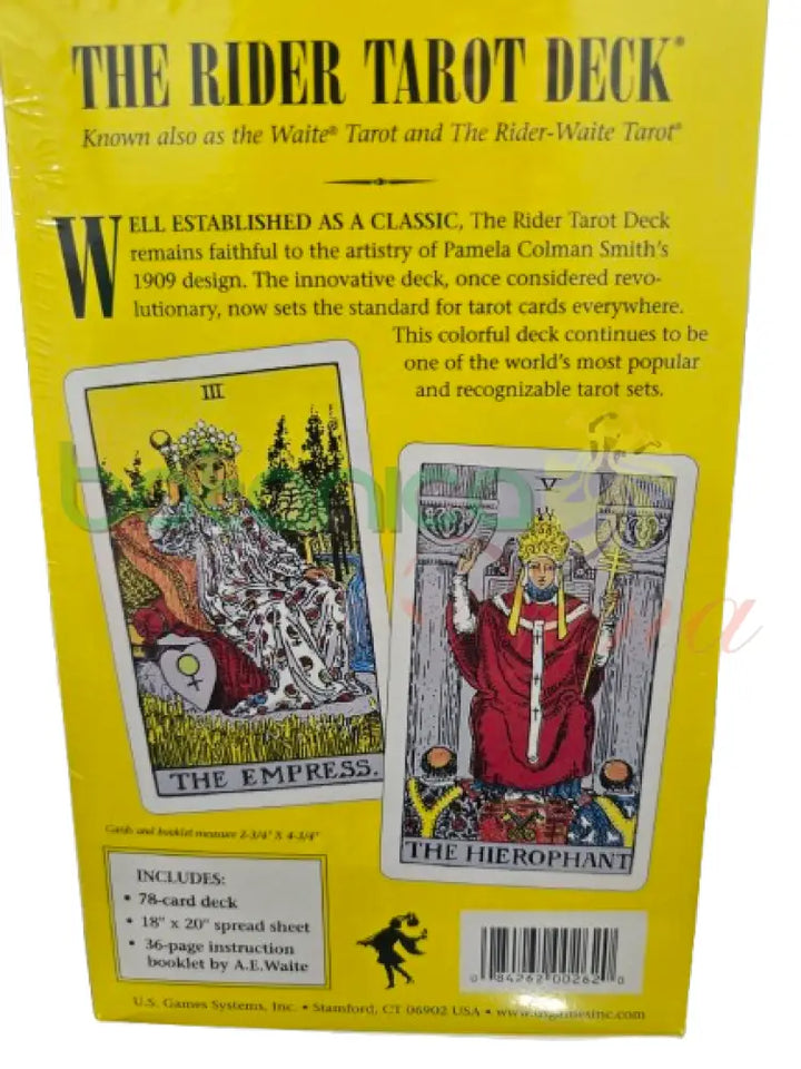 The Rider Tarot Deck
