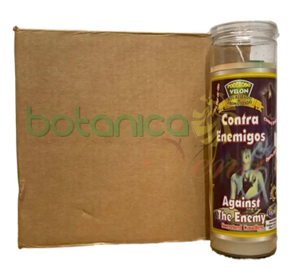 Velas Aromáticas - Contra Enemigos - Botanica Nena