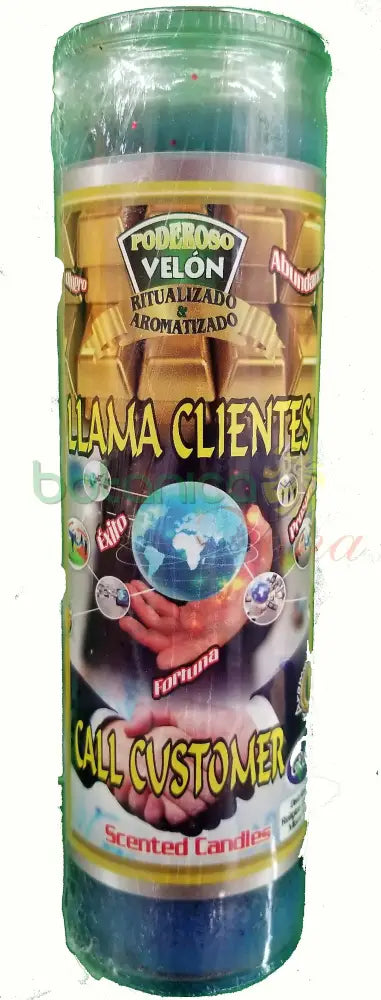 Velas Aromáticas - Llama Clientes - Botanica Nena