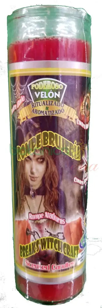 Velas Aromáticas - Rompe Brujeria - Botanica Nena