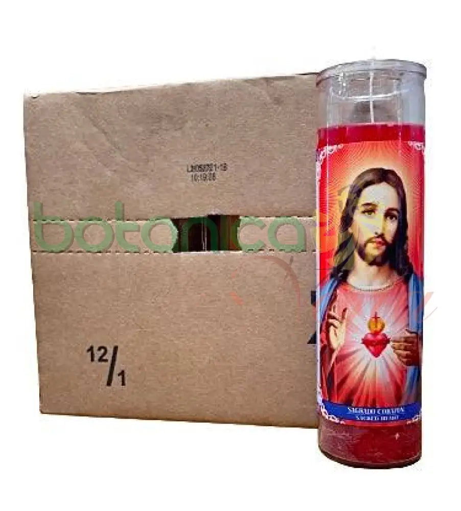 Velas Católicas - Sagrado Corazón de Jesus - Botanica Nena