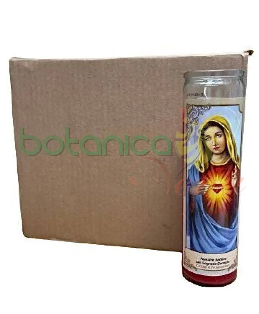 Velas Católicas - Sagrado Corazón de Maria - Botanica Nena
