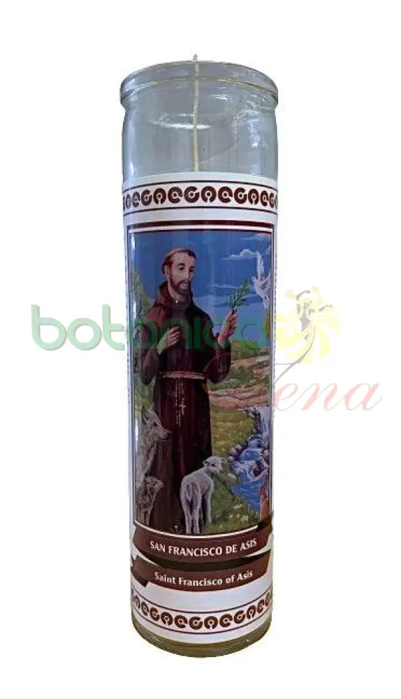 Velas Católicas - San Francisco De Asis - Botanica Nena