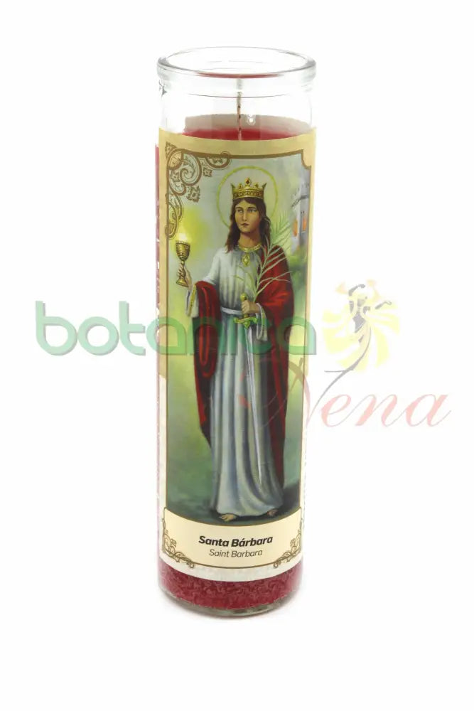 Velas Católicas - Santa Barbara - Botanica Nena