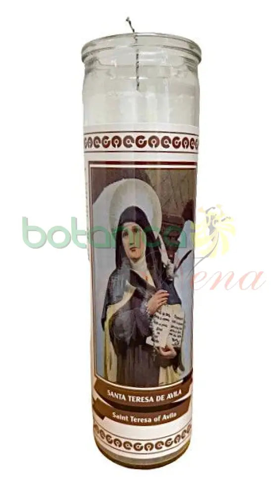 Velas Católicas - Santa Teresa De Avila - Botanica Nena