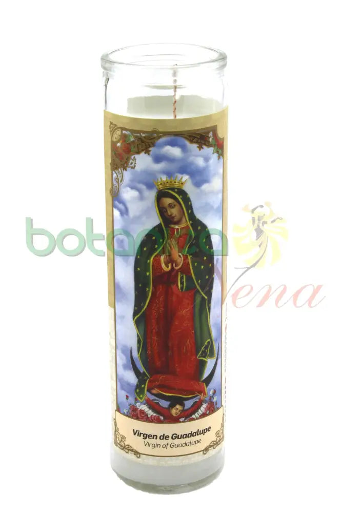 Velas Católicas - Virgen de Guadalupe - Botanica Nena