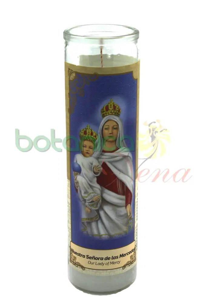 Velas Católicas - Virgen de las Mercedes - Botanica Nena