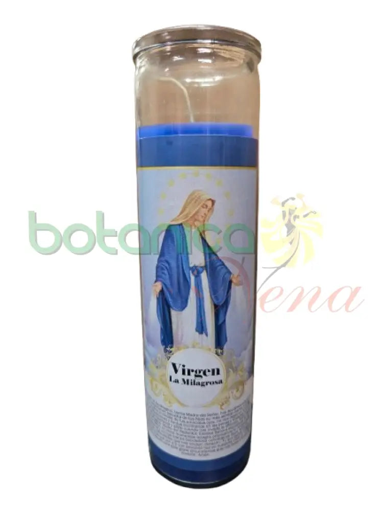 Velas Católicas - Virgen La Milagrosa 1 Ud