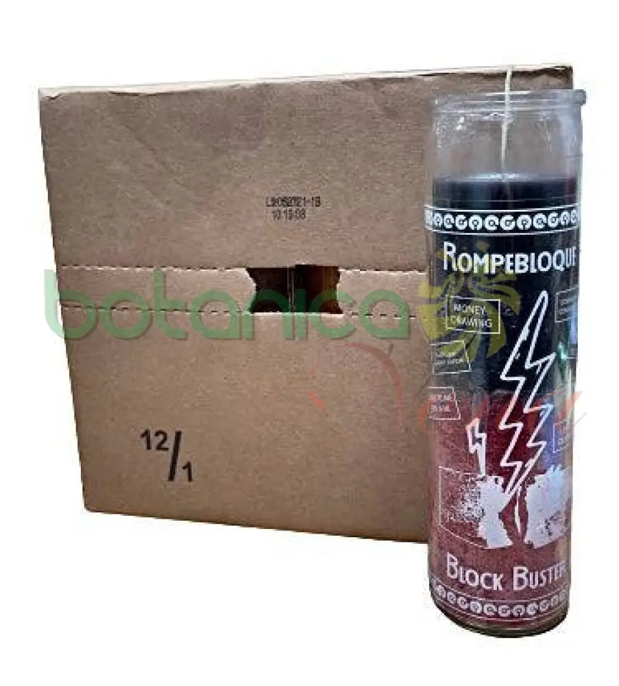 Velas Esotéricas - Rompe Bloque - Botanica Nena