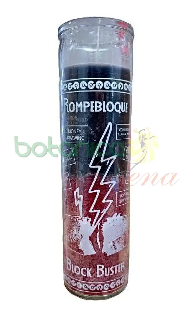 Velas Esotéricas - Rompe Bloque - Botanica Nena