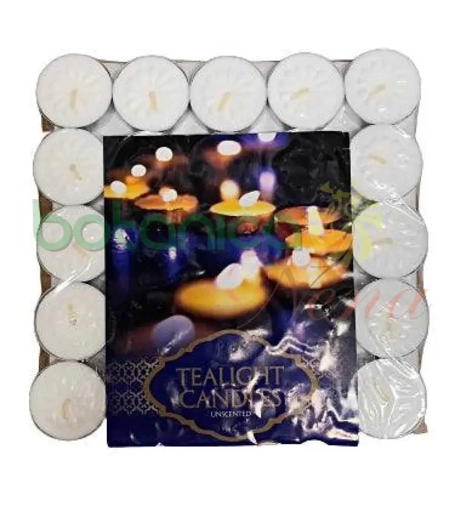 Velas Especiales / Tealights Paquete x 50 Unidades - Botanica Nena