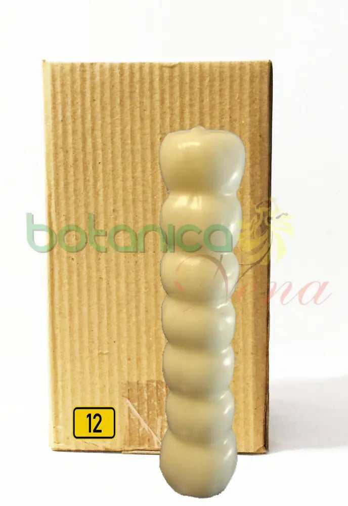 Velas Figura 7 Nudos Blanca - Botanica Nena