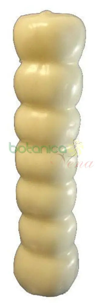 Velas Figura 7 Nudos Blanca - Botanica Nena