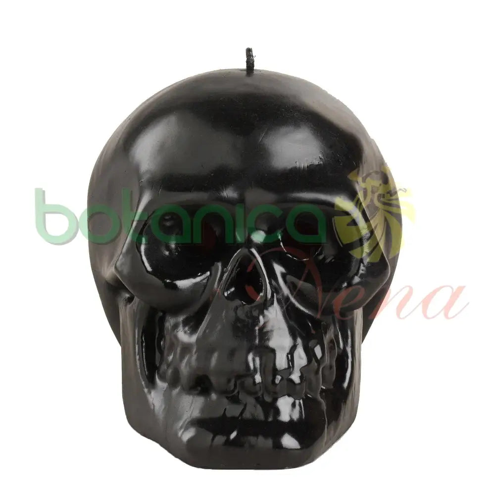 Velas Figura Calavera Negra - Botanica Nena