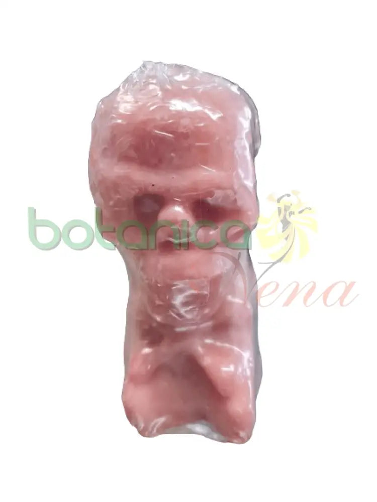 Velas Figura Calavera Rosada - Botanica Nena