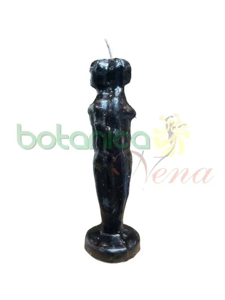 Velas Figura Espalda Contra Espalda / Separación Negra - Botanica Nena