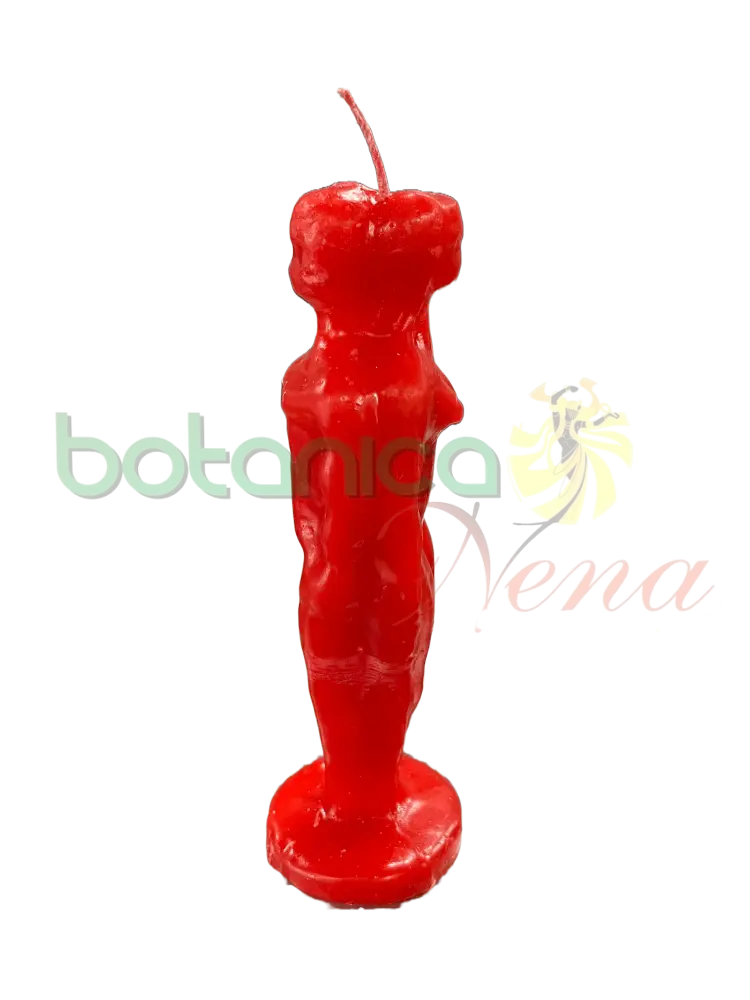 Velas Figura Espalda Contra Espalda / Separación Roja - Botanica Nena