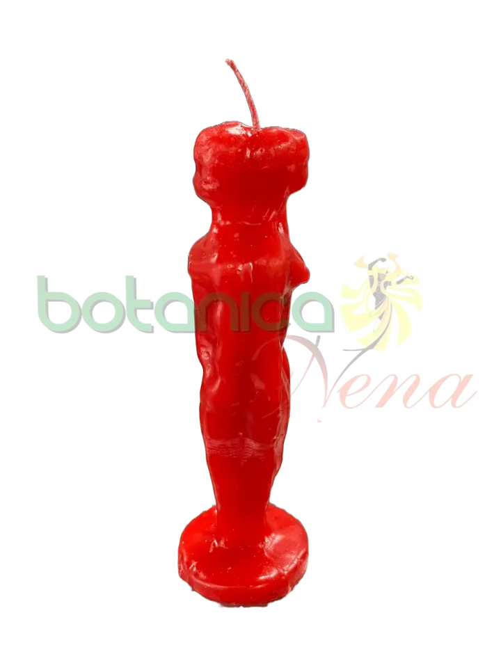 Velas Figura Espalda Contra Espalda / Separación Roja - Botanica Nena